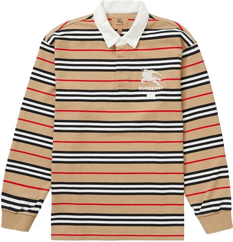 burberry supreme rugby shirt|Supreme x Burberry: Apparel & More .